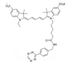ɹȾdiSulfo Cy5-TetrazineˮCy5-l(f)l(f)䲨LEx/Em(nm) 648/662