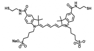 ˮԶCy5-diSulfo-Cy5 bis-Thiol/SHﻯ|(zh)Y(ji)(gu)ʽ