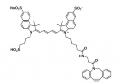 ˮɹȾtriSulfo-Cy5.5 DBCO/h(hun)Ȳl(f)l(f)䲨LEx/Em(nm) 673/691