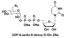 p-6-B-6-Ó-D-Uridine 5-diphospho-6-azido-6-deoxy-D-glucose disodium salt