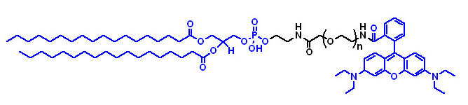 DSPE-PEG-Rhodamine Ӳ֬֬Ҵ-PEG-_ DSPE-PEG-RBĸYʽ