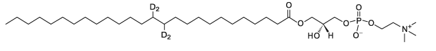 ֬26:0-d4 Lyso PC|1-hexacosanoyl-d4-2-hydroxy-sn-glycero-3-phosphocholine