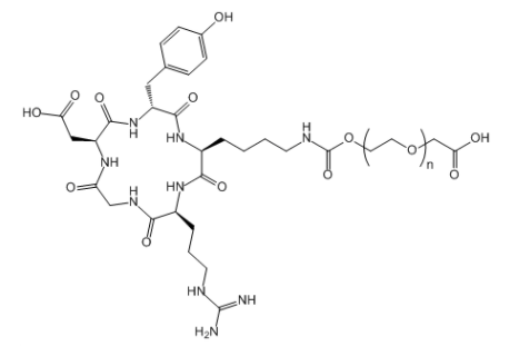 c(RGDyK)-PEG-COOHĻB
