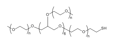 8-ArmPEG-(7Arm-OCH3,1ARrm-SH);