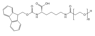 Fmoc-Lys-PEG8-OHFmoc-ه-˾Ҷ-uFmoc-Lysine-PEG8-OH