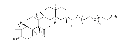 Glycyrrhetic acid-PEG-NH2ʲݴ-Ҷ-Glycyrrhetic acid-PEG-Amine