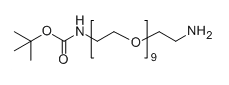 BOC-NH-PEG9-NH2890091-43-7Boc-N-amido-PEG9-NH2