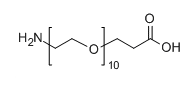 CAS No.  1818294-41-5NH2-PEG10-COOHAmine-PEG10-COOH