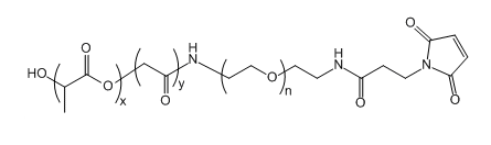 PLGA(10K)-PEG-Malۣ--Ҵᣩ(10K)-Ҷ-RPoly(lactic-co-glycoclic acid)(10K)-PEG-Maleimide