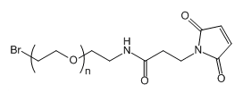 Br-PEG-Mal-Ҷ-RBromide-PEG-Maleimide