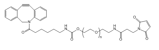 DBCO-PEG-Malh(hun)Ȳ-Ҷ-RDibenzocycolctyne-PEG-Maleimide