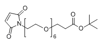 Mal-PEG6-OtBu518044-37-6Mal-PEG6-CH2CH2COOtBu
