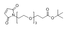 Mal-PEG3-OtBu518044-35-4Mal-PEG3-CH2CH2COOtBu
