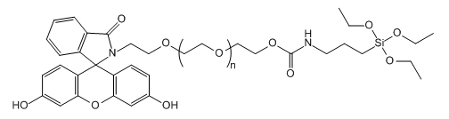 FITC-PEG-Silaneɹ-Ҷ-Fluorescein-PEG-Silane