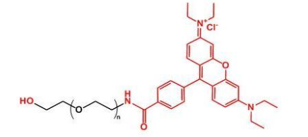 Rhodamine-PEG-OH_ҶuRB-PEG-OH