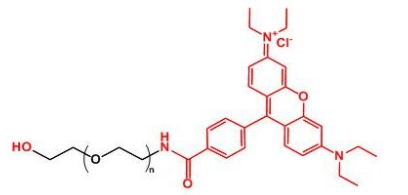 Rhodamine-PEG-OH_ҶuRB-PEG-OH