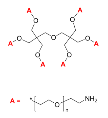 6-Arm PEG-NH2 6-Ҷ-