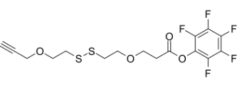 Propargyl-PEG1-SS-PEG1-PFP ester  CAS̖(ho)1817735-30-0
