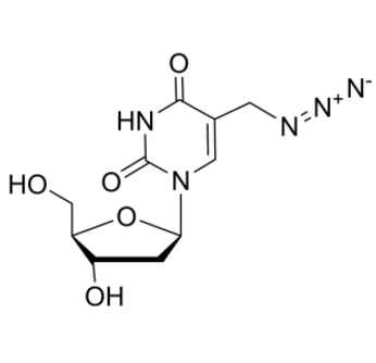 Thymidine, a-azido- (9CI) 
