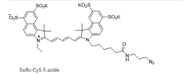 Sulfo-Cyanine5.5 azide|ˮԻǻCy5.5-B|Sulfo-Cy5.5 azide|N3|B